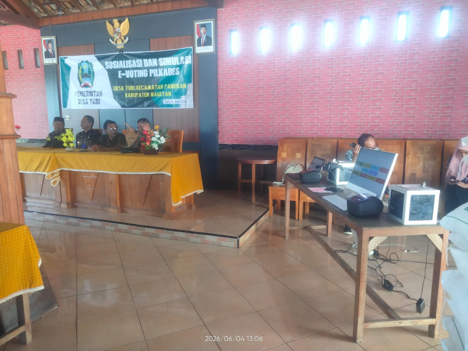 SOSIALISASI E-VOTING PILKADES 2027